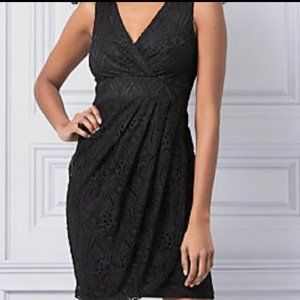 Black Lace Cocktail Dress - Le Chateau